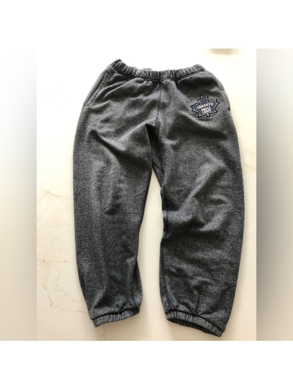 Roots Grey toronto maple leafs sweatpants